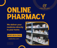 Pharmacy Delivery Facebook Post Image Preview