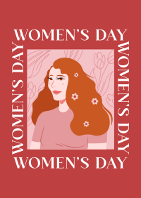 Women's Day Portrait Poster