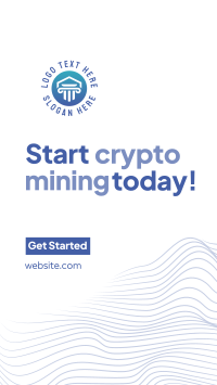 Crypto Mining Facebook Story