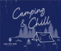 Camping Adventure Outdoor Facebook Post