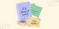 Post it Motivational Notes Twitter Post