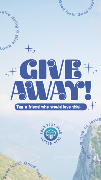 Generic Quirky Giveaway  TikTok Video Design