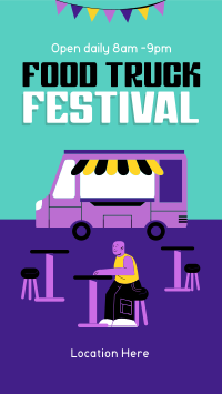 Retro Food Truck Festival YouTube Short