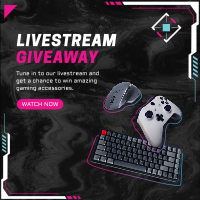 Livestream Giveaway Instagram Post