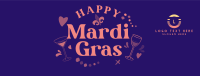 Mardi Gras Toast Facebook Cover