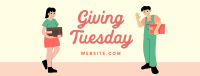 Give Love Tuesday Facebook Cover Image Preview