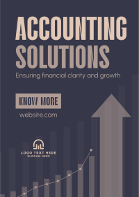 Business Accounting Solutions Poster