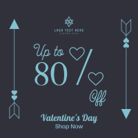 Valentines Day Discount Instagram Post