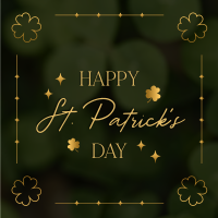 St. Patrick's Day Elegant Instagram Post Design