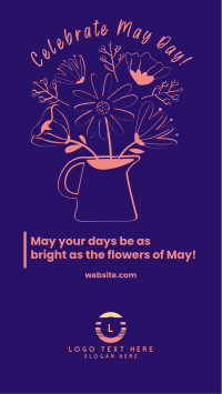 May Day in a Pot Instagram Story