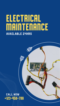 Electrical Maintenance Service Facebook Story