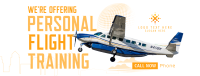 Hiring Flight Instructor Facebook Cover Image Preview