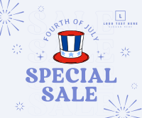 Quirky 4th of July Special Sale Facebook Post