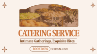 Fancy Catering Facebook Event Cover Design