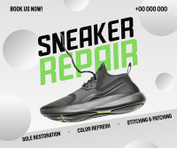 Sneaker Repair Facebook Post Design