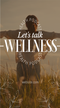 Wellness Podcast TikTok Video