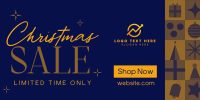 Christmas Holiday Shopping  Sale Twitter Post