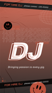 Seasoned DJ for Events Instagram Story