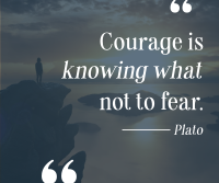 Manifest Courage Facebook Post