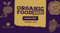 Organic Food Sale Animation Design