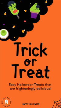 Halloween Recipe Ideas Instagram Story