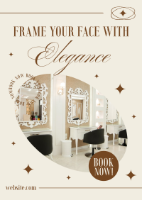 Elegant Eyelash Poster