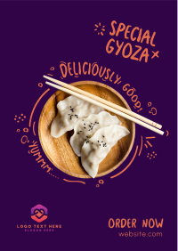 Special Gyoza Flyer