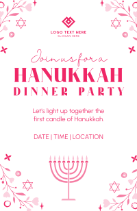 Menorah Lighting Invitation