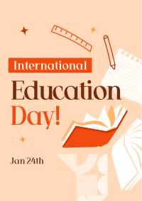 International Education Day Poster