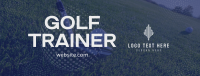 Golf Trainer Facebook Cover