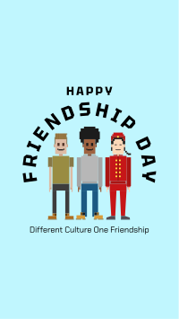 Different Culture One Friendship Facebook Story