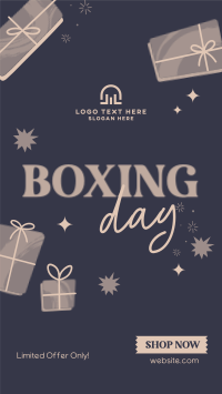 Playful Boxing Day Instagram Story