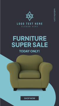 Furniture Super Sale Facebook Story