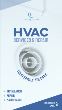 HVAC Services and Repair Instagram Story