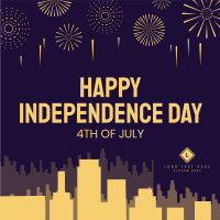 Independence Celebration Instagram Post Design