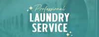 Professional Laundry Service Facebook Cover Image Preview