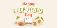 Book Day Greeting Twitter Post