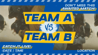 Football Match Announcement Animation
