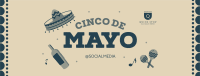 Cinco De Mayo Greeting Facebook Cover Image Preview