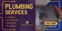 Plumbing Pipes Repair Twitter Post