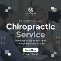 Professional Chiropractor Linkedin Post Image Preview