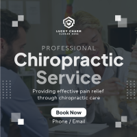 Professional Chiropractor Linkedin Post Image Preview