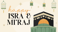 Happy Isra and Mi'raj Animation