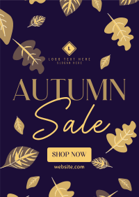 Deep  Autumn Sale Poster