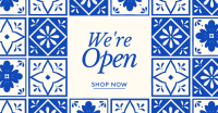 Tile Shop Opening Facebook Ad