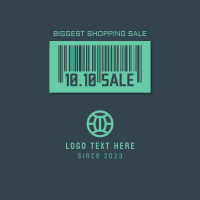 10.10 Sale Barcode Instagram Post