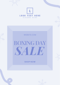 Boxing Day Sale Poster