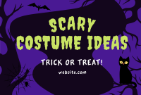 Spooky Halloween Pinterest Cover Design