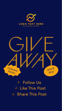 Join & Win Giveaway Instagram Story