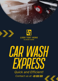 Car Wash Express Poster